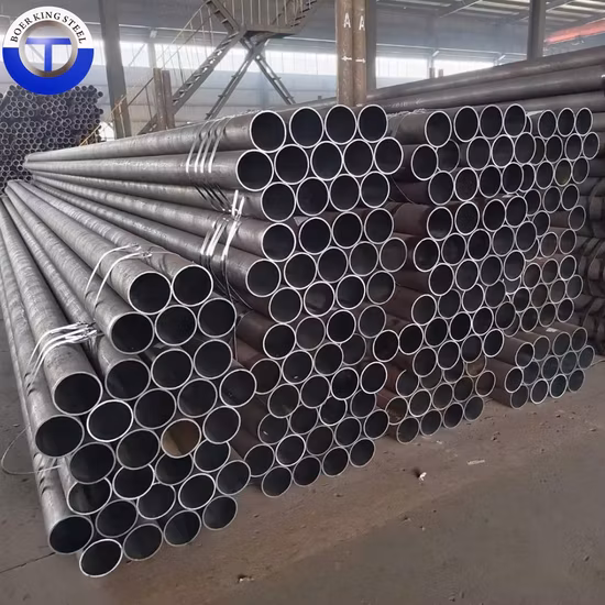 E355 E410 E470 C45e Ck45 St44 St52 St52.3 St52.4 20mnv6 Cold Drawn Seamless Honed Steel Tube for Hydraulic Cylinder Barrel