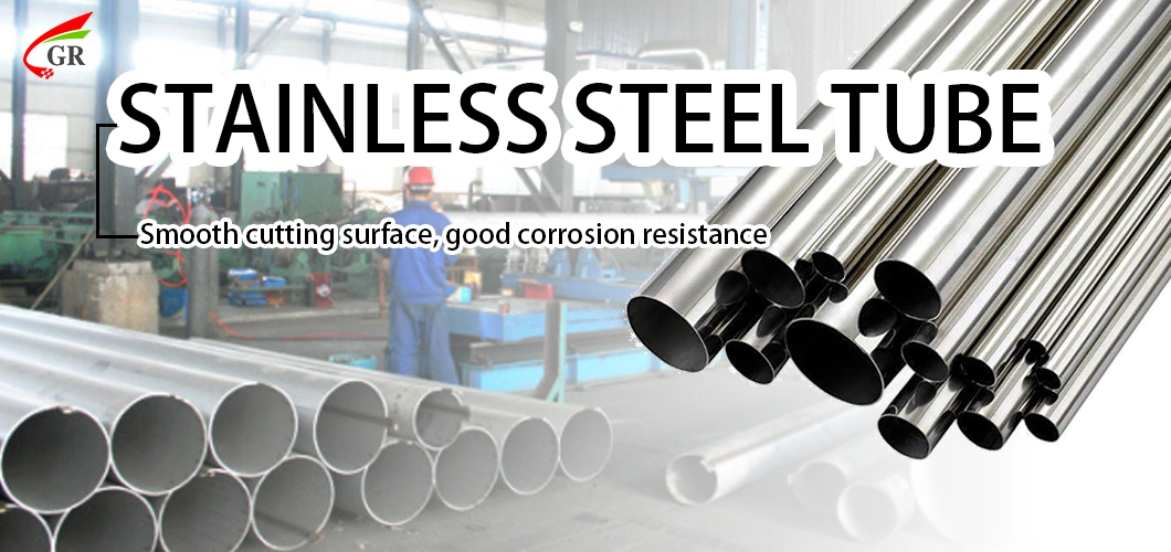 201 304 Seamless Precision Stainless Steel Decorative Round Tube